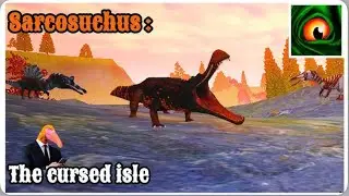 The cursed dinosaur isle#part4#thecurseddinosaurisle #sarcosuchus #spinosaurus #gigantosaurus #games