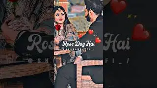 Happy Rose Day 🌹2025 ! Love Status ❤ || #roseday #shorts #trending Rose day Shayari