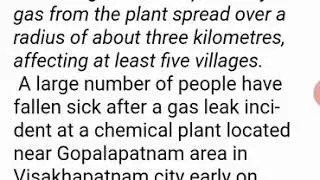 Visakhapatnam gas leak live update
