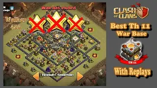 th11 war base || Anti bowler/valk || with replays