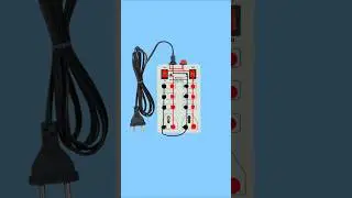 #electrician #shorts video || 2 switch 8 socket extension board wiring diagram #shorts video ||