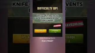 Why Can't We Have Knife Challenge Events Every Week? (TWD Song)