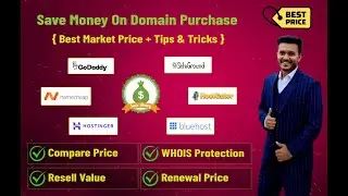 Save Money on Domain Purchase || Best Domain Provider ( Expert's Suggestion )