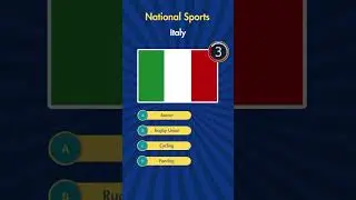Guess the National Sports Quiz Italy