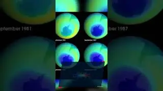 Scientists discovered huge ozone hole