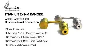 TITANIUM 2-IN-1 BANGER