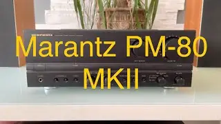 MARANTZ PM-80 Mk II Amplifier &hellip;test&hellip;