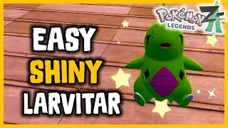 How To Catch an EASY SHINY LARVITAR (Overworld) &ndash; Pok&eacute;mon Legends Z-A 🌋💎