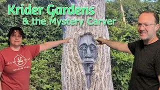 Indiana Amish Country- Krider Gardens and the Middlebury Mystery Carver