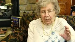 Funny Senior Citizen tells a joke in Noblesville, Indiana