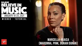 NAMM 2021: Marcella “Ms. Lago” Araica joins IK from her studio to mix a track entirely with MixBox