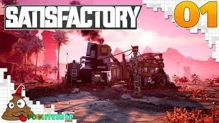 Satisfactory #01 - Factorio in 3D und First Person! | Lets Play Satisfactory deutsch german
