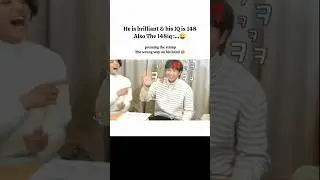 Jungkook & others roll on of their genius leader Namjoon 🤣#bts #shorts #btsshorts #btsfunny