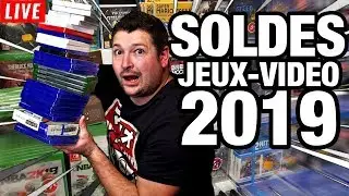 les SOLDES jeux video d'hiver 2019 [LIVE]