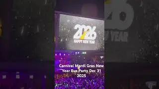 Carnival Mardi Gras New Year Eve Party Dec 31 2025