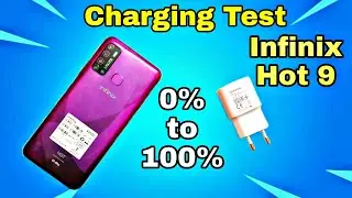 Infinix Hot 9 Charging Test | 0-100% Charge hone mein kitna time lagta hai ??