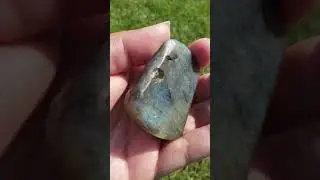 240 CTS Rare Spectrolite Labradorite Carved Tiger and Scenery Crystal Natural Marks Knicks