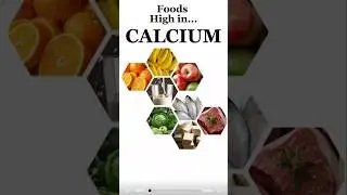 Top 15 foods rich in Calcium |Secrets to Super Strong Bones #strongbones #calcium #shorts