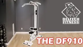 Meet the DF910 Lat Machine by Deltech Fitness!