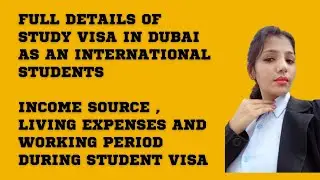 Full details of study visa in Dubai(UAE)🇦🇪 ||Sharing own experience being an International student🇳🇵