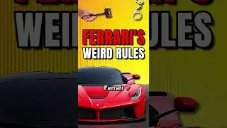 Weird Rules of Ferrari ownership 😨