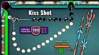 8 Ball Pool - I Got the QUEEN CUE Level Max - Berlin Awesomeness Kiss & Trickshots - Gaming With K