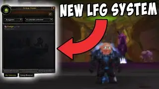 First Look at NEW Group Finder In WotLK BETA!