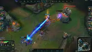 Clean Gank Mid on Lee