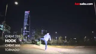 [HANSABU STREET TRICKING ] TORNADO+CHEAT900+HOOK+CHEAT720 - JACOB HONG