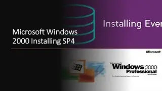 Windows 2000 - Part 4 - Installing Windows 2000 Service Pack 4