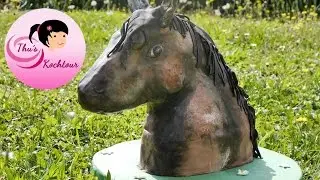 [ENG-SUB] 3D Horse Cake/ 3D Motivtorte Pferd