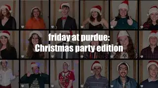 a friday at purdue university | + our christmas party vlog | life of lainebut