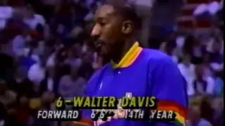 Walter Davis Nuggets 32pts vs Spurs (1990)
