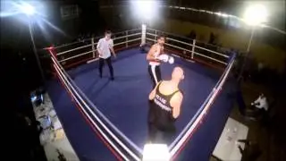 Gala Savate Cournon 2014 - 1/2 FINALE M85 - SEYVET Florian vs BARASCUD Philippe