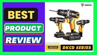 DEKO 12V 16V 20V SET1 Cordless Drill 2 Speed