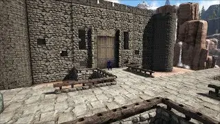 Ark Ragnarok TDZ Eternal Base Improvements with Castle and keeps mod Season 1 Ep 40