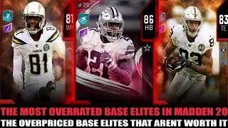 THE MOST OVERRATED BASE ELITES IN MADDEN 21! THE BASE ELITES TO STAY AWAY FROM! | MADDEN 21