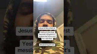 Jesus is the antichrist #bible #jesus #devil #repent #christian #god #viral #church #10commandments 