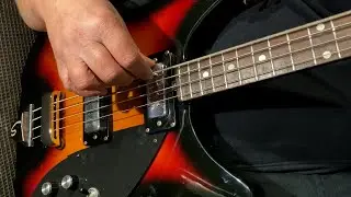 Early 1970s Shaftesbury 3263 bass / 1972 WEM Dominator Bass mk 1 -  Short Version