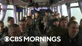 Ukrainian soldiers with only two weeks basic training head to the front lines