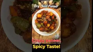 Crispy Dry Chilli Paneer Recipe 😋 | Taste With Rawat #food #cooking #shorts #homemade #easyrecipe
