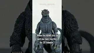 ADHD in a nutcase&hellip;I mean nutshell. #funnymoments #godzilla #godzillameme #adhd #meme