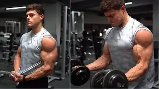 Biceps & Triceps Workout For Bigger Arms (Dumbbell Only)