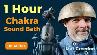 1 Hour Tibetan Singing Bowl Sound Bath | Chakra Healing Meditation in 3D Audio