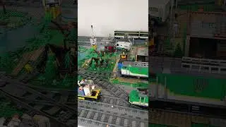 This Lego trains almost crashed part 6 #legotrains