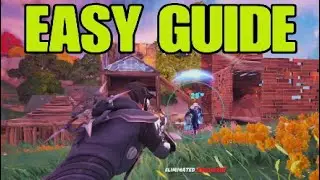 Damage opponents with the Lock On Pistol - Fortnite Week 6 Weekly Quests