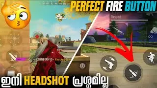 FREE FIRE FIRING BUTTON SETTINGS 2025 🤒|FREE FIRE FIRING BUTTON SIZE AND POSITION FOR 100% HEADSHOTS