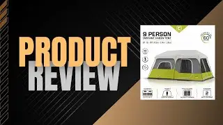 Core 9 Person Instant Cabin Tent Review | Quick Setup, Weather Protection & More!