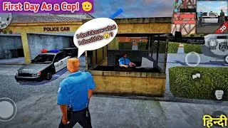 What will happen on the first day👮&zwj;♂️? &middot; Police cop Simulator Gang War 3D | Gameplay in Hindi