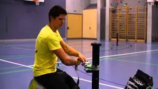 Slackline-System f&uuml;r Sporthallen (Bedienungsanleitung)